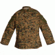 Tru-Spec Tactical Response Shirt DIGITAL W/P P/C R/S, Extra Small Reg. 1267002