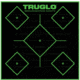 TruGlo 5-Diamond Target, 12x12, 25 Pack, Black, TG-TG14A25