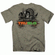 TruGlo Shirt Turkey Ss W Grey Large - TG999T3L