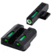TruGlo TFX FNX40 Tritium/Fiber Optic Green 3 Dot Night Sight, TG-TG13FN2A