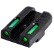TruGlo TFX Glock 42 Green 3 Dot Tritium/Fiber Optic Sight, TG-TG13GL3A