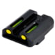 TruGlo Tritium / Fiber Optic TFO Hand Gun Sights, Green Front and Yellow Rear - For Glock 20/21 and Similar, TG-TG131GT2Y