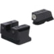 TruGlo Tritium Pro Handgun Night Sights for CZ 75 Series w/ White Front Ring, TG-TG231Z1W