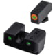 TruGlo Tritium Pro Handgun Night Sights for Glock 17/17L, 19, 22, 23, 24, 26, 27, 33, 34, 35, 38, 39 &amp; 45 w/ Orange Front Ring, TG-TG231G1C
