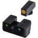 TruGlo Tritium Pro Handgun Night Sights for Glock 20, 21, 25, 29, 30, 31, 32, 37, 40 &amp; 41 w/ Orange Front Ring, TG-TG231G2C