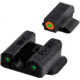 TruGlo Tritium Pro Handgun Night Sights for Smith &amp; Wesson Bodyguard 380 w/ Orange Front Ring, TG-TG231MP2C