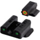 TruGlo Tritium Pro Handgun Night Sights for Smith &amp; Wesson Bodyguard 380 w/ Orange Front Ring, TG-TG231MP2C