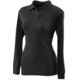 Tru-Spec Polo Shirt, 24-7 Ladies Performance Black 100% Poly Long Sleeve, 3Xl 4420008