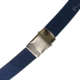 5ive Star Web Belt, Navy 44in., Sil Buckle 4127000