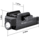 TrustFire GM21 Quick Release Li-Polymer Rechargeable CREE XP-L HI LED Compact Pistol Light, 510 Lumens, Black, GM21
