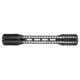 TRYBE Defense AR-15 M-LOK Extra Lightweight Quad Handguard w/ Cut Rail, 15in, Black, HDG15QCR-BL
