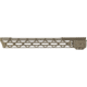 TRYBE Defense Magnite Go Fast Ultra Lightweight Handguard, Cut Top Rail, M-LOK, FDE, 15in, MGHDG-V2-15CR-FDE