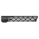 TRYBE Defense Magnite Go Fast Ultra Lightweight Handguard, Full Top Rail, M-LOK, Black, 12in, MGHDG-V2-12FR-BL