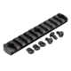 TRYBE Defense Magnite M-Lok Picatinny Rail Section, 11 Slots, Black, TRBDMGRAIL11-BL