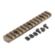 TRYBE Defense Magnite M-Lok Picatinny Rail Section, 13 Slots, FDE, TRBDMGRAIL13-FDE