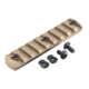 TRYBE Defense Magnite M-Lok Picatinny Rail Section, 9 Slots, FDE, TRBDMGRAIL9-FDE