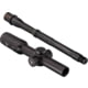 TRYBE Optics SLED LPVO 1-8x24mm Rifle Scope, 30mm Tube, Black &amp; TRYBE Defense 10.5 in .300 AAC Blackout Balance Profile AR-15 Rifle Barrel
