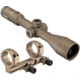 TRYBE Optics 3-18x50mm Rifle Scope and TRYBE Optics 30mm Cantilever Riflescope Ring Mount, FDE