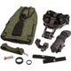 TRYBE Optics PVS-14 Night Vision Monocular, GEN 3, White Phosphor, Min 1600 FOM, 64-72 lp/mm, Regular, Black, TRYBEPVS14WR