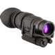 TRYBE Optics PVS-14 Night Vision Monocular, GEN 3, White Phosphor, Min 1600 FOM, 64-72 lp/mm, Regular, Black, TRYBEPVS14WR