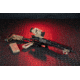 TRYBE Optics 3x32mm Compact Prism Scope Red Dot Sight, 32mm Tube, FDE, TRO3XPRISM-FDE