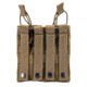 TRYBE Tactical Double 5.56 Magazine Pouch, Coyote Tan, RMP-DB556-CT