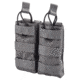 TRYBE Tactical Double 5.56 Magazine Pouch, Wolf Gray, RMP-DB556-WG