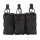 TRYBE Tactical Triple 5.56 Magazine Pouch, Black, RMP-TRPL556-BL