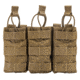 TRYBE Tactical Triple 5.56 Magazine Pouch, Coyote Tan, RMP-TRPL556-CT