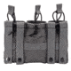 TRYBE Tactical Triple 5.56 Magazine Pouch, Wolf Gray, RMP-TRPL556-WG
