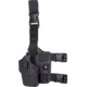 TRYBE Tactical Universal Holster w/ Drop Leg Platform, Black, TRT-UH-DLP-BL