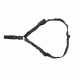 TUFF Products 2-Point Sling w/ Quick Adj. Tab and Dual Bungee Construction, Black Nylon 4002Q-NY