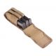 TUFF Products 3 InLine Mag Pouch Size 2 Coyote Brown, Double Stack Magazines B92 GL17,19,20,21,22,23 922 7063-CBV-2