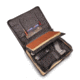 TUFF Products Deluxe Un-Planned Day Planner w/ Office Supply Organizer, Black Nylon, Medium 4057-NYC-M