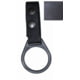 TUFF Products Flashlight Ring Strap Fits 2.25in Duty Belt, Black Plain, D Cell Flashlights 7109-BPB
