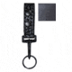 TUFF Products Key Strap/Belt Keeper w/ Double Snap, Black Plain, O/S 7120-BPB