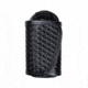 TUFF Products Large Silent Key Holder w/ Metal Key Snap and Velcro Closure, Black Basketweave, O/S 7721-BWV