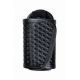 TUFF Products Large Silent Key Holder w/ Metal Key Snap and Velcro Closure, Black Basketweave, O/S 7721-BWV