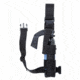 TUFF Products MK9 Ambidextrous Thigh Holster, Black Webbing, 2 Quick Disconnect Buckle Mount 8901-NYA-MK9