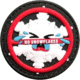 TUFF Products No Snowflakes Patch, Blue/White, 3 in, P-Snowflake