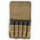 TUFF Products Original 5 In-Line Mag Pouch w/ Belt and Removable Flap, 1000D Coyote Brown, Single Stacks, 1911, 220 7065-CBV-1