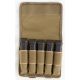 TUFF Products Original 5 In-Line Mag Pouch and Removable Flap, 1000D Coyote Brown, Ar15 7065-CBV-5