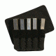 TUFF Products Original 5 In-Line Mag Pouch w/ Belt and Removable Flap, 1000D Black Nylon, Single Stacks, 1911, 220 7065-NYV-1