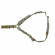 TUFF Products Single-Point Sling w/ Quick Adj. Tab and Dual Bungee Construction, Coyote Brown Nylon 4001Q-CB