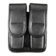 TUFF Products Slide-On Double Magazine Pouch w/ Hidden Snap, Black Plain, Size 2 Gl17192223 Be9296 7502-BPH-2