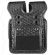TUFF Products Slide-On Horizontal/Vertical Carry Quad Magazine Holder, Black Basketweave, Size 1 1911 220 7504-BWH-1