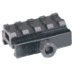 Tuff Zone 0.5in Compact Riser Mount, See-Through - 4 Slots, TZ-MR4L