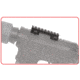 Tuff Zone 0.5in Compact Riser Mount, See-Through - 8 Slots, TZ-MR8L