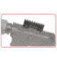 Tuff Zone 1in Compact Riser Mount, See-Through - 8 Slots, TZ-MR8