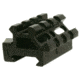 Tuff Zone Double Rail 45 Degree Angle Mount, 1.57in, Black Anodized, TZ-M45D